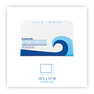 A Picture of product BWK-K2500B Boardwalk® Premium Half-Fold Toilet Seat Covers. 15 X 10 in. White. 250 covers/sleeve, 10 sleeves/carton.