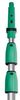 A Picture of product UNG-ED600 Unger® Opti-Loc Extension Pole, Three Sections. 20 ft./6 m. Green/Silver.