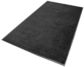 ColorStar® Wiper/Indoor Floor Mat. 4 X 6 ft. Charcoal.