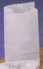 A Picture of product 300-101 Bakery Bag.  Waxseal Automatic "S.O.S." Style.  6-1/4" x 3-7/8" x 12-5/8".  8 lb. Capacity.  White Color.