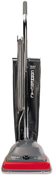 Sanitaire® TRADITION™ Upright Vacuum SC679J with 12 in. Cleaning Path. Gray/Red/Black.