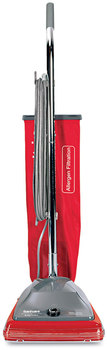 Sanitaire® TRADITION™ Upright Vacuum SC688A, 12" Cleaning Path, Gray/Red