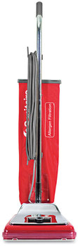 Sanitaire® TRADITION™ Upright Vacuum SC888K, 12" Cleaning Path, Chrome/Red
