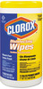 A Picture of product 968-144 Clorox® Disinfecting Wipes.  Commercial Solutions.  Lemon Fresh Scent.  75 Wipes/Canister.