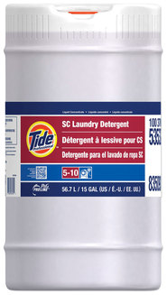 P&G Pro Line Tide Special Conditions Laundry Detergent Concentrate. 15 gal. Blue.