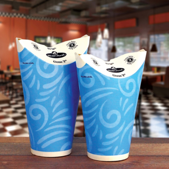 ReadyFresh® Butterfly Cups, All-in-one Cup/Lid/Sleeve, 20 oz Cold Cup, 1,200 Cups/Case