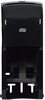 A Picture of product SCA-473428 Tork Elevation Vertical Coreless High Capacity Toilet Paper Dispenser. 14.2 X 6.3 X 6.5 in. Black.
