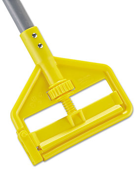 Rubbermaid® Commercial Invader® Side-Gate Wet-Mop Handle, 60", Blue/Yellow
