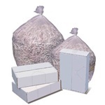 Can Liner.  24" x 33".  10 - 15 Gallon.  6 Micron.  Clear.