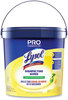 A Picture of product RAC-99856CT LYSOL® Brand Professional Disinfecting Wipe Buckets. 6 X 8 in. Lemon and Lime Blossom scent. 800 wipes/bucket, 2 buckets/carton.