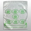 A Picture of product ELK-PCFRI6507 6.5" x 7" + 1.75"LP + 1.75"FB 0.5 mil Portion Control Saddle Pack w/ Friday (print in green), 2000/CS