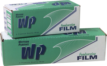 Foodservice Film in Cutterbox Dispenser.  18" x 3,000 Feet.