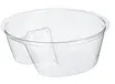 Single Compartment PET Cup Insert. 3.5 oz. Clear. 100 inserts/sleeve, 10 sleeves/case.
