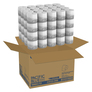 A Picture of product 887-110 Pacific Blue Basic™ Standard Roll Embossed 2 Ply Toilet Paper By Gp Pro (Georgia Pacific) Bath Tissue, 550 sheets per roll, 80 Rolls Per Case, 3.8" X4" sheet size.