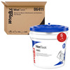 A Picture of product 351-202 Kimtech* Wipers for the WETTASK* Refillable Wet Wiping System,  12 x 12 1/2, 90/Roll, 6 Rolls/Carton