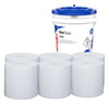 A Picture of product 351-202 Kimtech* Wipers for the WETTASK* Refillable Wet Wiping System,  12 x 12 1/2, 90/Roll, 6 Rolls/Carton