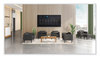 A Picture of product HON-VP3LCHRBLK HON® Parkwyn Series Club Chair 33" x 26.75" 29", Black Seat, Back, Base