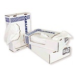Can Liner.  38" x 60".  60 Gallon.  16 Micron.  Natural Color.  Coreless Roll.