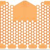 A Picture of product FRP-TUSF04 Trough Urinal Screen, Mango Scent, 6/Box, 36/Case