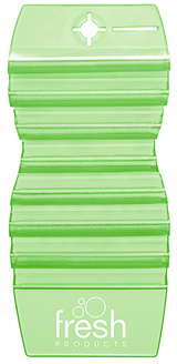 Hang Tag Air Freshener, Herbal Mint Scent, 12/Box, 72/Case
