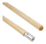 A Picture of product BWK-834 Boardwalk® Lacquered Wood Lie-Flat Screw-In Mop Handle. 1 1/8 X 60 in. Natural.