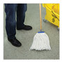 A Picture of product BWK-834 Boardwalk® Lacquered Wood Lie-Flat Screw-In Mop Handle. 1 1/8 X 60 in. Natural.