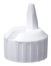 A Picture of product AMZ-41244 Consolidated Plastics Flip Top Dispensing Caps. 28 mm, 28-400 Finish. White. 12/case.
