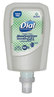 A Picture of product DIA-19029 Dial® Professional Antibacterial Gel Hand Sanitizer Refill for FIT Touch Free Dispenser, 1.2 L Bottle, Fragrance-Free, 3/Carton
