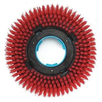 Tennant i-Mop XL ONLY Hard Bristle Brush. 9 in. Red. 2/case.