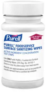 PURELL® Surface Sanitizing Wipes Test Strips