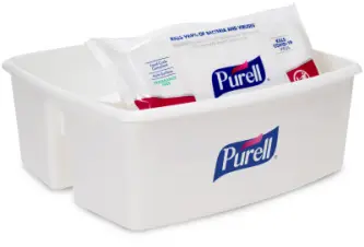 PURELL® Surface Wipes Carrying Caddy