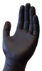 A Picture of product 965-390 The Safety Zone® Powder Free Heavy-Weight Single-Use Nitrile Gloves. Size X-Large. 5 mil. Black. 100/box, 10 boxes/case.