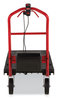A Picture of product RCP-2173663 Rubbermaid® Commercial Motorized Kit for 24" x 48" Platform Trucks, Medium, DC Motor, 60 V Lithium-Ion Battery, 0.5 mph to 3 mph, Black/Red