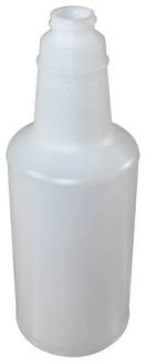 Impact® Plastic Bottle with Graduations. 32 oz. Natural.