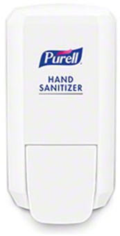 PURELL® CS2 Push-Style Dispenser for PURELL® Hand Sanitizer. 1000 ml. 3.85 X 5.14 X 10.01 in. 6 dispensers/case.