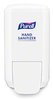 A Picture of product GOJ-412106 PURELL® CS2 Push-Style Dispenser for PURELL® Hand Sanitizer. 1000 ml. 3.85 X 5.14 X 10.01 in. 6 dispensers/case.