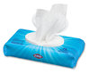 A Picture of product CLO-31404 Clorox® Disinfecting Wipes in Easy Pull Flat Pack. 1-Ply. 8 X 7 in. White. Lemon scent. 75 towels/box, 6 boxes/carton.
