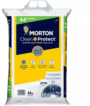 Morton Clean and Protect Water Softener Pellets. 44 lbs.
