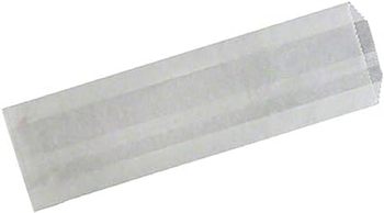 Conventional Unprinted Footlong Size Hot Dog Bags. 3-1/2 X 1-1/2 X 12 in. 1,000/box.