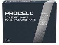 Duracell® Procell® Alkaline Batteries, D, 12/Box