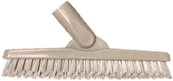 Pivoting Grout Brush - Stiff Gray Plastic, 12/Case