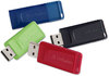 A Picture of product VER-99123 Verbatim® Store 'n' Go USB Flash Drives. 16 GB. Assorted Colors. 4 drives/pack.