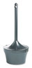 A Picture of product RCP-R1639EHGR Rubbermaid® Commercial Aladdin Round Steel Smokers' Station. 4.5 gal. 16 X 38.75 in. Charcoal.