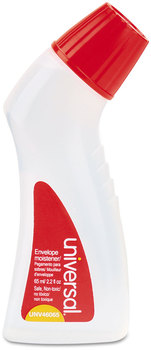 Universal® Envelope Moistener with Adhesive 2.2 oz Bottle, Clear