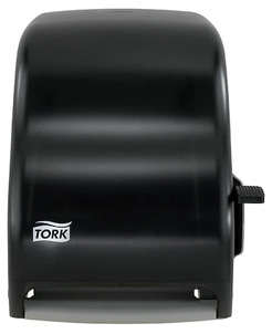 Tork Hand Towel Roll Dispenser,  Tork Hand Towel Roll Dispenser, Lever Auto Transfer. 15.5 X 12.9 X 9.3 in in. Smoke color.