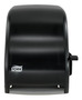 A Picture of product TRK-84TR Tork Hand Towel Roll Dispenser,  Tork Hand Towel Roll Dispenser, Lever Auto Transfer. 15.5 X 12.9 X 9.3 in in. Smoke color.