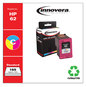 A Picture of product IVR-62TRI Innovera® C2P06AN Ink Remanufactured Tri-Color Replacement for 62 (C2P06AN), 165 Page-Yield
