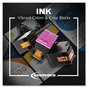 A Picture of product IVR-N9H64FN Innovera® N9H64FN Ink Remanufactured Black/Tri-Color Replacement for 62 (N9H64FN), 200/165 Page-Yield