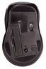 A Picture of product IVR-61500 Innovera® Mid-Size Wireless Optical Mouse with Micro USB 2.4 GHz Frequency/26 ft Range, Right Hand Use, Black