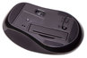 A Picture of product IVR-61500 Innovera® Mid-Size Wireless Optical Mouse with Micro USB 2.4 GHz Frequency/26 ft Range, Right Hand Use, Black